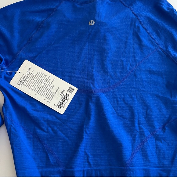 Lululemon Swiftly Tech Cropped LS Shirt 2.0
Cerulean Blue / Cerulean Blue
Sz 8 - Picture 4 of 4
